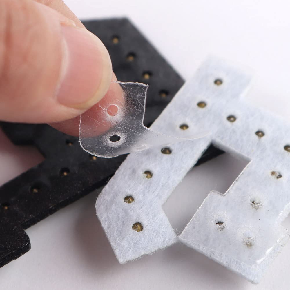 Alnicov 26 Pezzi Lettere Alfabeto Con Strass – Patch Adesive Termoadesive Per Personalizzare Abiti, Jeans E Borse – Colore Bianco