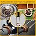 Induction Heater Kit,1500W 110V Magnetic Induction Heat Bolt Removal Tool Handheld Rusty Screw Removal,8 Coils