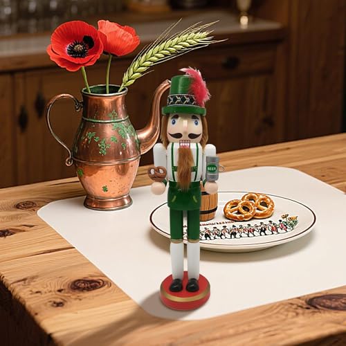 Figuras de madera coleccionables de 36 cm con diseño tradicional para display y hogar 4