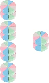 FOMIYES 10 Conjuntos De Esponjas De Maquiagem Triangulares Esponjas De Maquiagem Pó De Base Mineral Esponja De Base De Maquiagem Branca Esponja Triangular Esponja Cosmética Em Forma