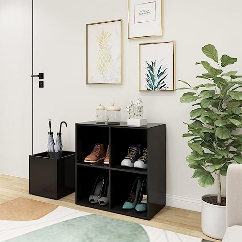 Tonture Zapatero de pasillo gris de madera 105 x 35,5 x 70 cm, ahorra espacio con puerta cerrada, ideal para pasillo, entrada, dormitorio, zapatero y almacenamiento