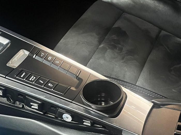 Portavasos de reemplazo negro para Porsche Cayman y Boxster miniatura 6