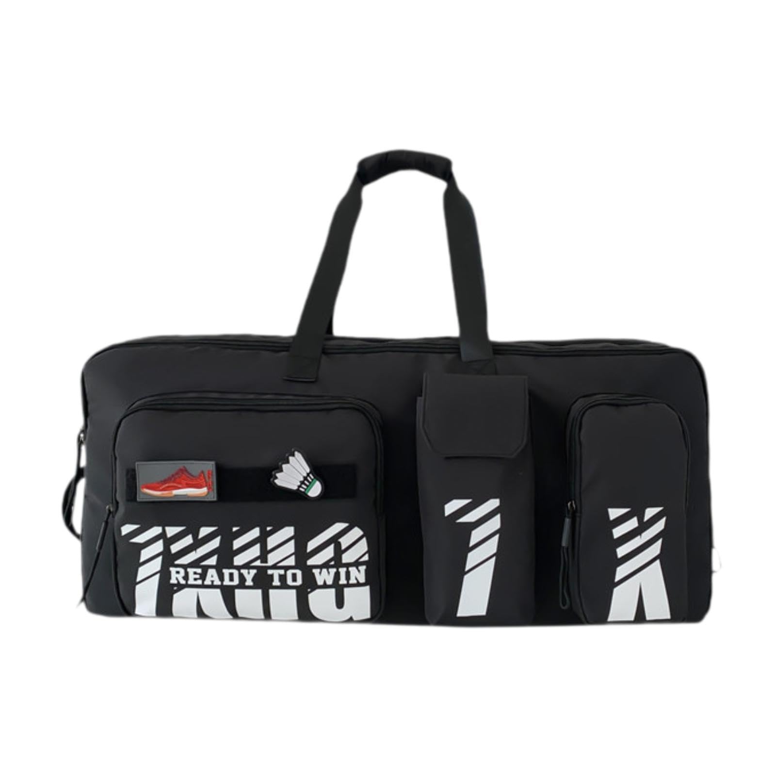 Bolsa para Bádminton, Bolsa para Raquetas de Tenis, Bolsa Portátil Impermeable para Raquetas para Adultos, Bolsa Deportiva, Bolsa de Viaje