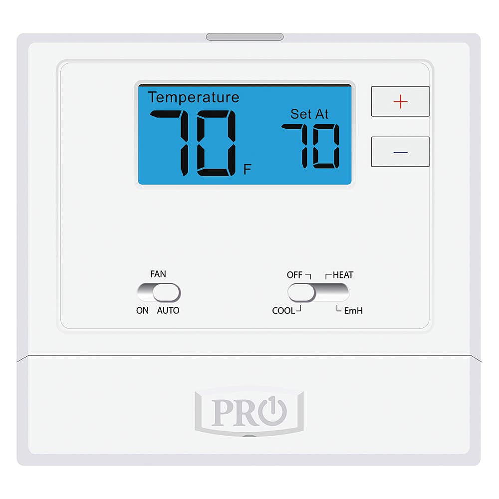 Thermostat monophasé PRO1 IAQ T621-2 régulateur de température 2 chaud 1 froid