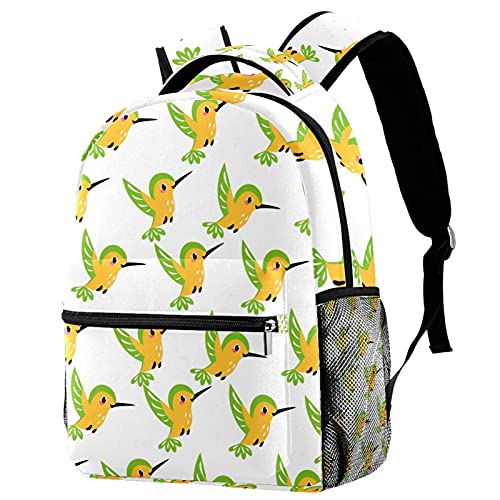 Sac à dos oiseaux mignons avec imprimé animalier résistant et confortable