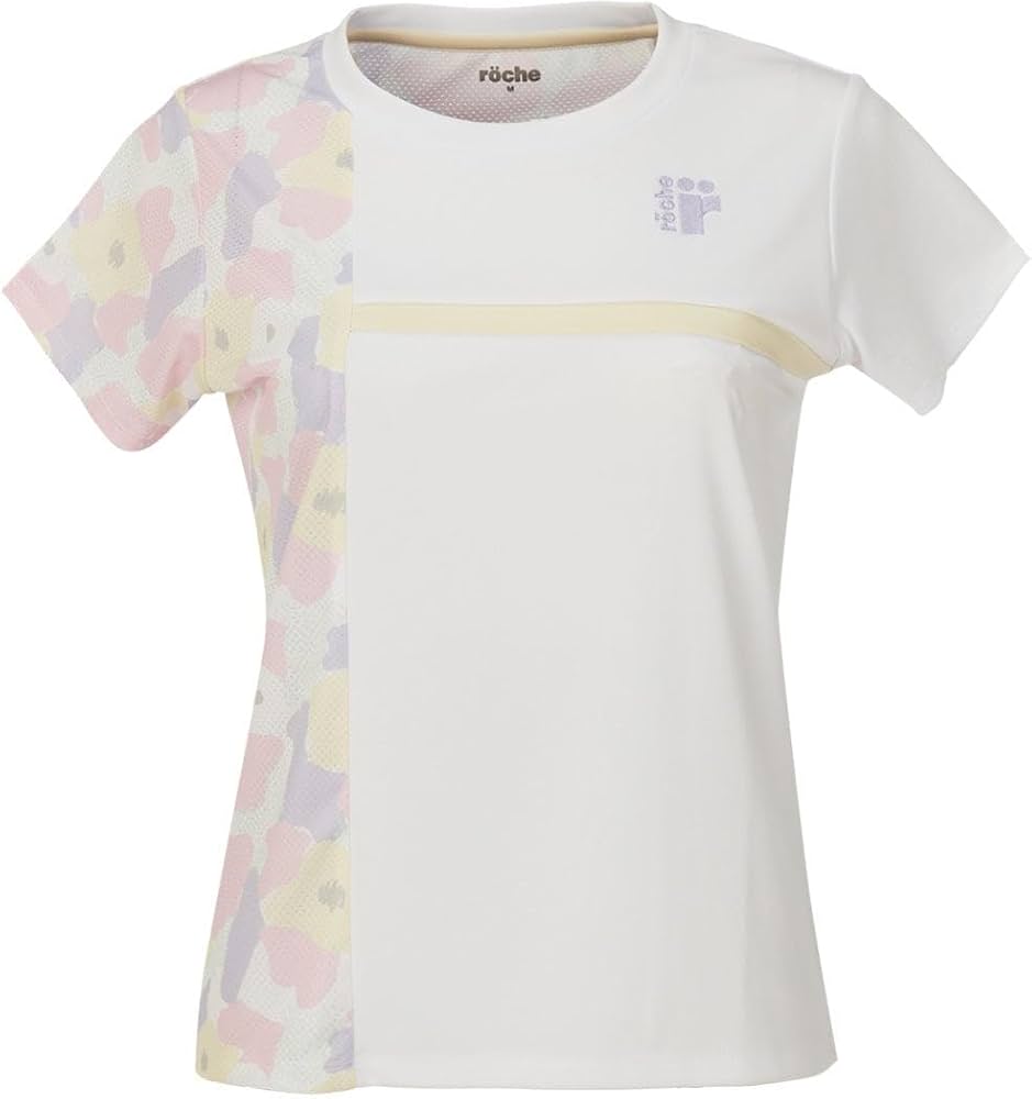 ローチェゲームシャツ　アイボリー Amazon.co.jp: ローチェ roche テニスウェア レディス ゲーム