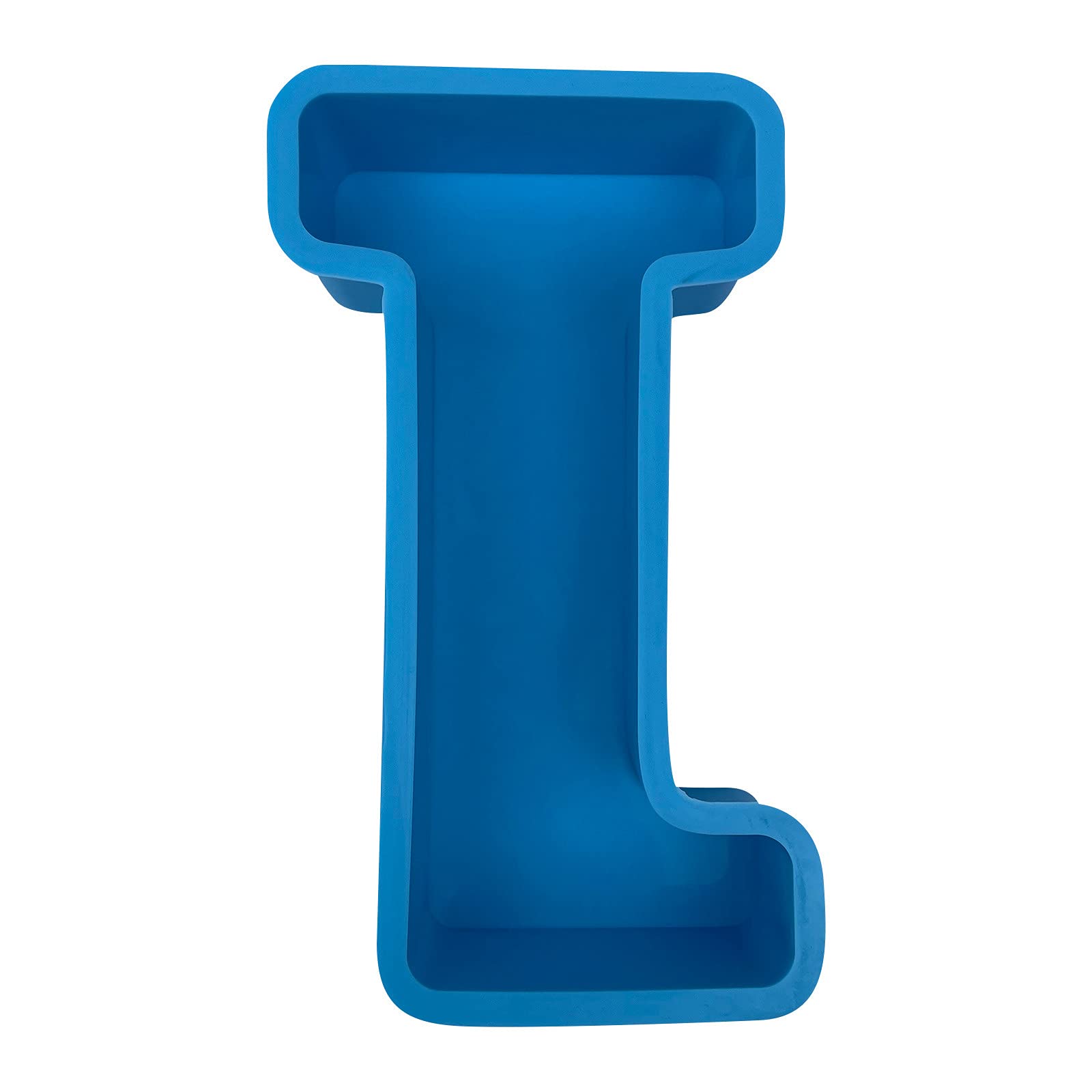 Large J DIY Craft Molds Large Letter J Resin Mold - 3D Silicone Alphabet Mold ...