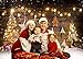 WOLADA 7x5FT Christmas Backdrops for Photography - Wood & Vinyl - 0.5' x 7' - Birthday, Christmas, Wedding, Baby Shower, Bridal Shower, Baptism, Graduation - 0.25kg