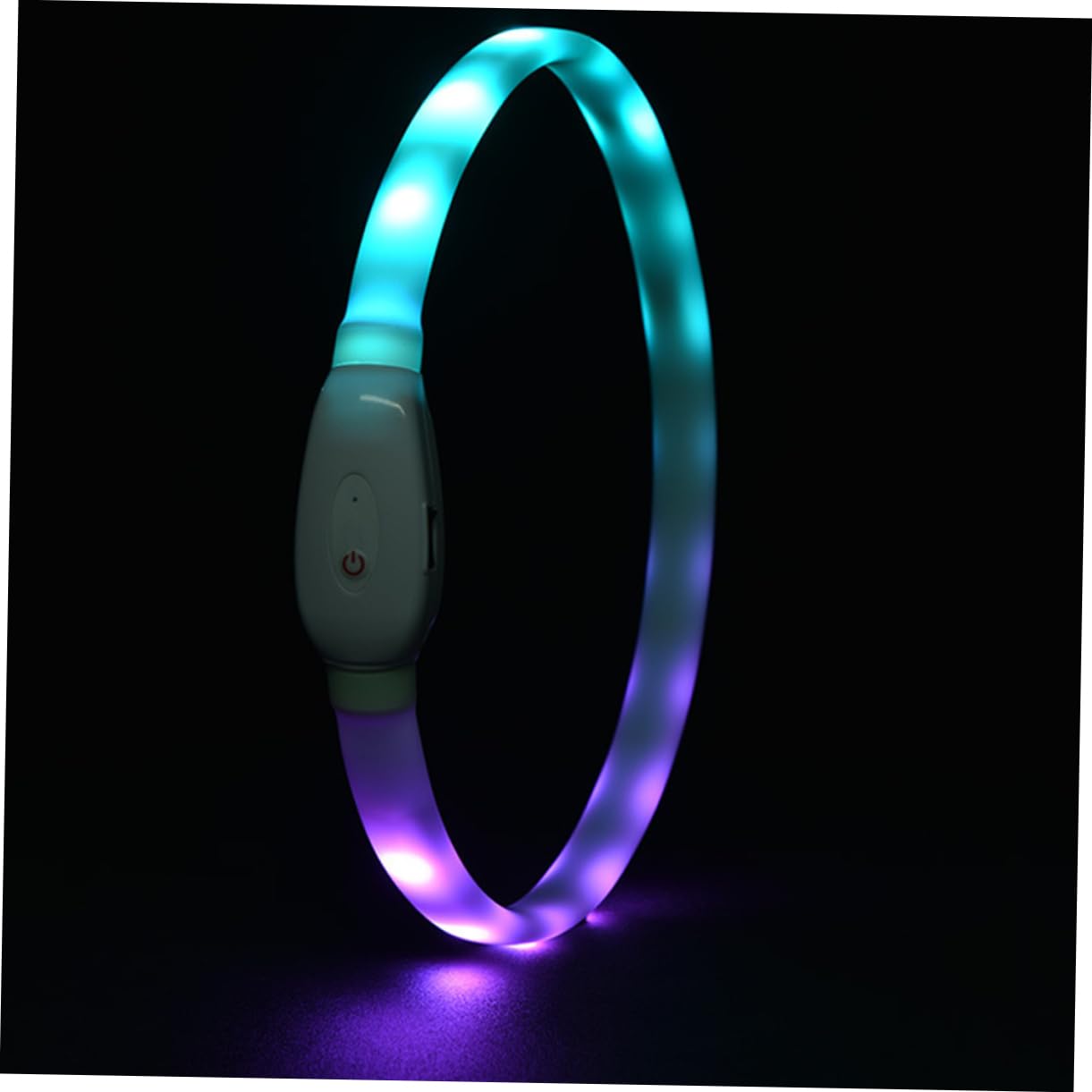 Toddmomy 2ensembles Collier Led Rechargeable Pour Chien Collier Lumineux Usb Pour Animaux De Compagnie Sécurité Et Confort Optimal