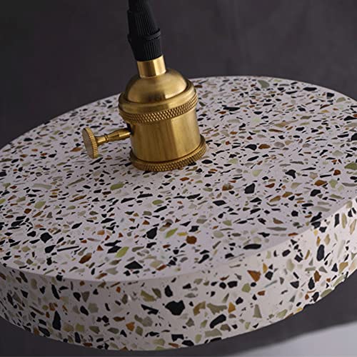Suspension ciment multicolore 16cm style nordique moderne