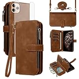 【Matériaux premium】: Se compose de cuir PU de qualité supérieure et d'une coque intérieure en TPU souple de qualité supérieure, confortable et naturelle au toucher. Le cuir PU de haute qualité protège le téléphone des rayures et des chutes à 360 degrés.Avec des coutures renforcées, la coque du téléphone est durable et antichoc.