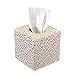 Haodou Europa Stil Tissue Box PU Leder Quadrat Kosmetiktuecher-Box Halter für Home Office Dekoration 14 * 13.5 * 13.5cm(Gold Schnitzen) Gold günstig Kaufen-Haodou Europa Stil Tissue Box PU Leder Quadrat Kosmetiktuecher-Box Halter für Home Office Dekoration 14 * 13.5 * 13.5cm(Gold Schnitzen)