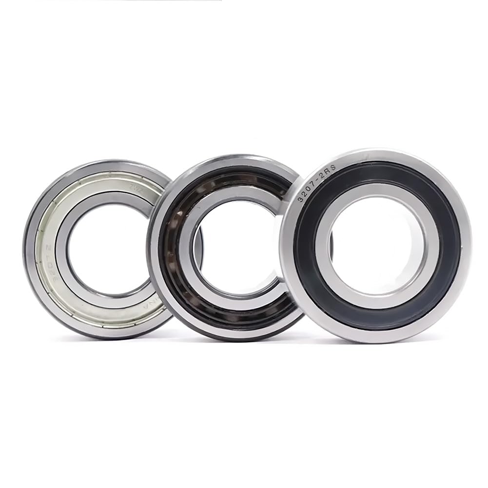 1 pieza 3919-2RS/2RZ Rodamientos de bolas de contacto angular de pared fina 95 mm x 130 mm x 26 mm, peso ligero, diseño económico, rodamiento suave para dispositivos mecánicos compactos, junta de goma