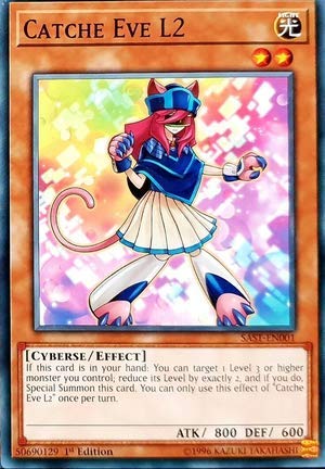 Yu-Gi-Oh! - Catche Eve L2 - SAST-EN001 - Savage Strike - First Edition - Common