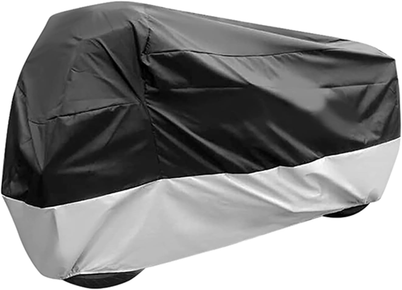 BAIONE Waterproof Motorcycle Dust Cover with Lock Holes for Indian Chief, Chieftain Roadmaster,Dark Horse, Springfield, 116 Inches XXXX Large(Black and Silver) BAIONE Waterproof Motorcycle Dust Cover with Lock Holes for Indian Chief, Chieftain Roadmaster,Dark Horse, Springfield, 116 Inches XXXX Large(Black and Silver)
