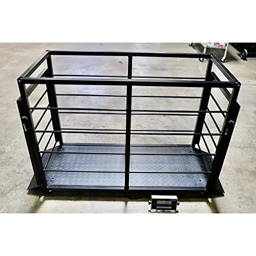 Báscula portátil Liberty LS-920-2k para animales 2000 lb miniatura 1