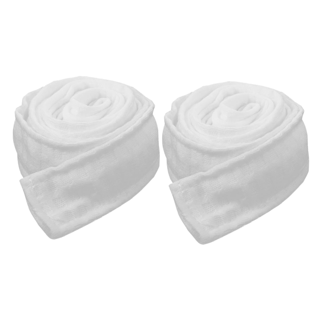 FOMIYES 2pcs Hotel Bathrobe Belt Replacement Comfortable Robe Tie for Home Use Soft Fleece Waist Belt Versatile Accessory for Bathrobes Thin White