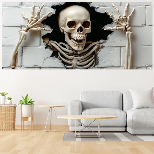 image for THISFIND 6 x 13 ft Halloween Garage Door Decorations Halloween decorat