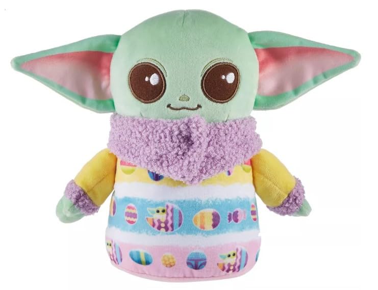 Amazon.com: STAR WARS Mandalorian Grogu Plush Holiday Themed Baby Yoda 8  inch (Spring Easter) : Toys \u0026 Games