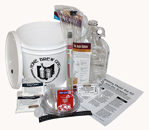 Home Brew Ohio One Gallon Mead Starter Kit - Thumbnail 3
