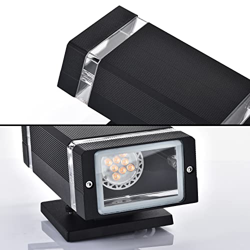 Iyogaled Dawn To Dusk Outdoor Light Fixture, Exterior Double Up Down Outdoor Wall Lights, Modern Outside Lights For House,2700K 5W Outdoor Garage Lights Wall Mount 3 Pack (Soft Warm White) #TOP5