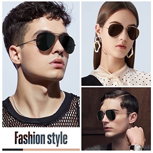 Classic Aviator Sunglasses for Men Womens Driving Polarized Sunglasses2