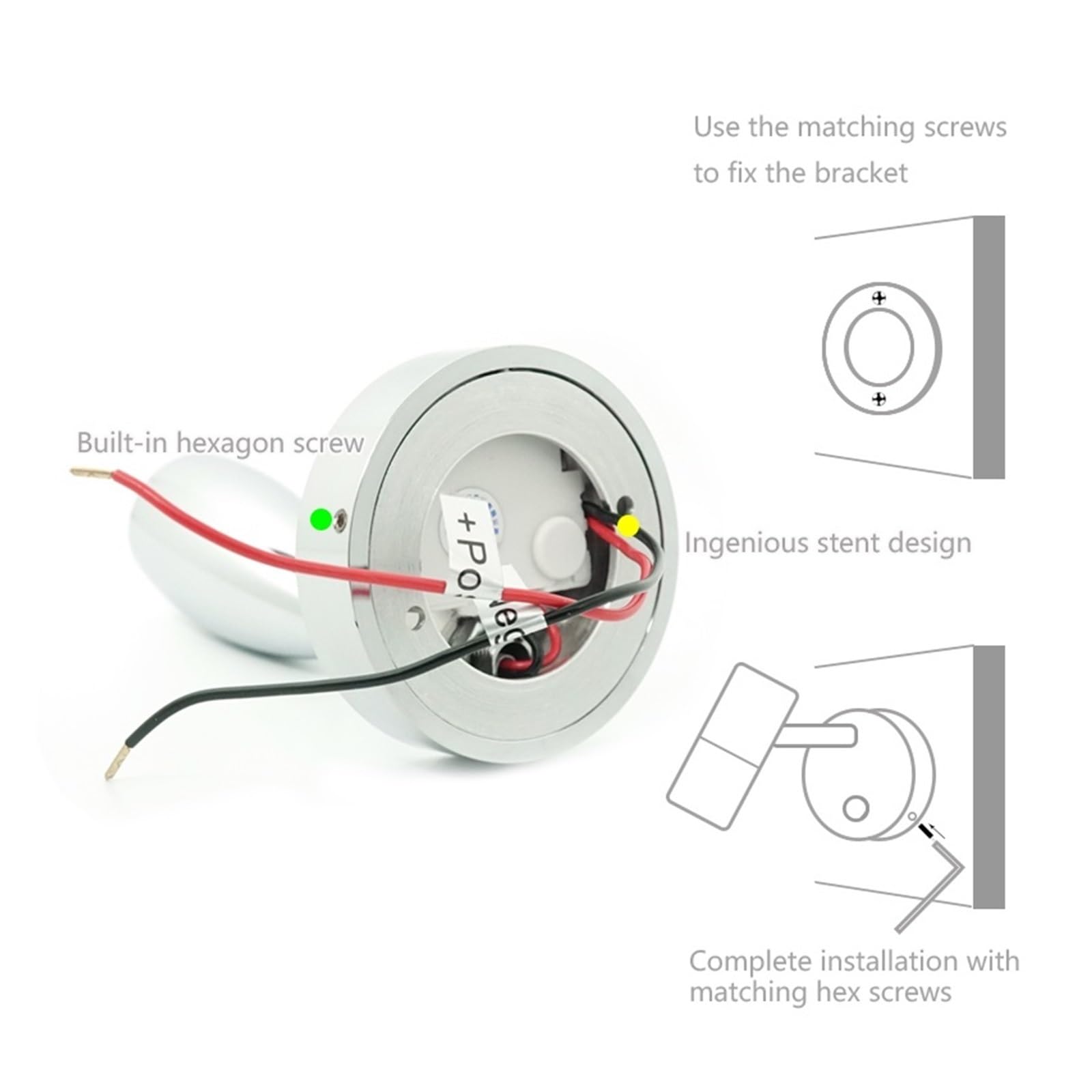 2 Szt. Regulowana Lampa LED Do Czytania Książek USB W Kamperze, Samochodowa, Ładowalna, Ściemnialna, Dotykowa Lampa Do Czytania W Kamperze, Przeznaczona Do Łodzi Morskich