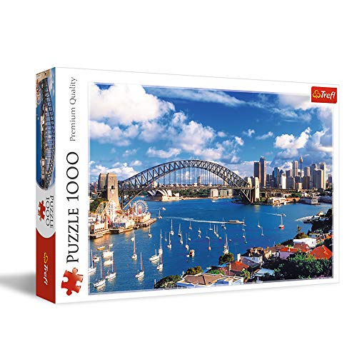 Trefl 1000 Piece Jigsaw Puzzles, Port Jackon, Syndey Australia Puzzle, Puzzle Of Sydney Harbour Bridge, Adult Puzzles, 10206 #TOP11
