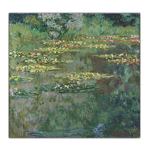 Broderie diamant étang Monet pour illuminer votre salon de reflets