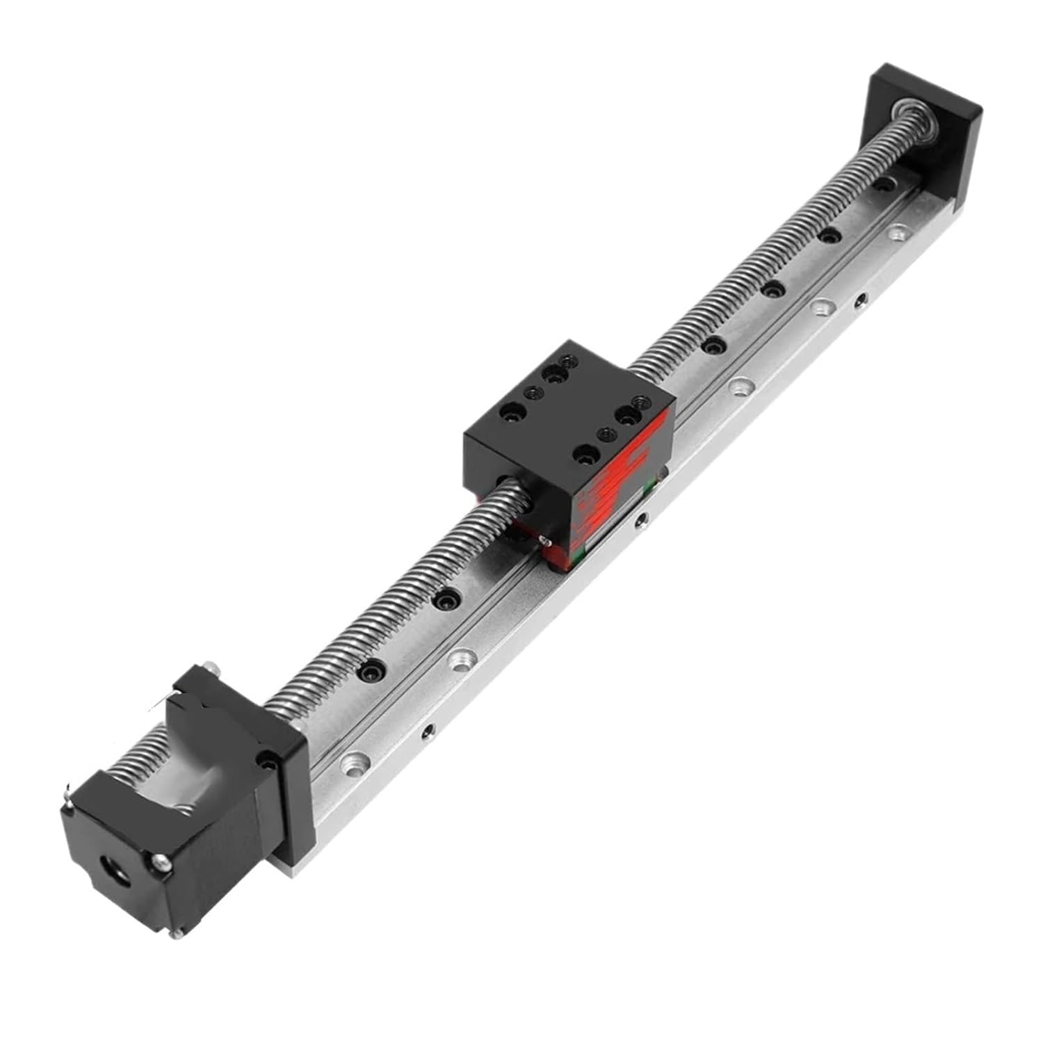 Linear Motion Ball Screw Machine Parts TR8-12 50~300mm Mini Linear Screw Lead Guide Rail Stage Actuator Slide Motion Table 14 Stepper Motor(150mm)