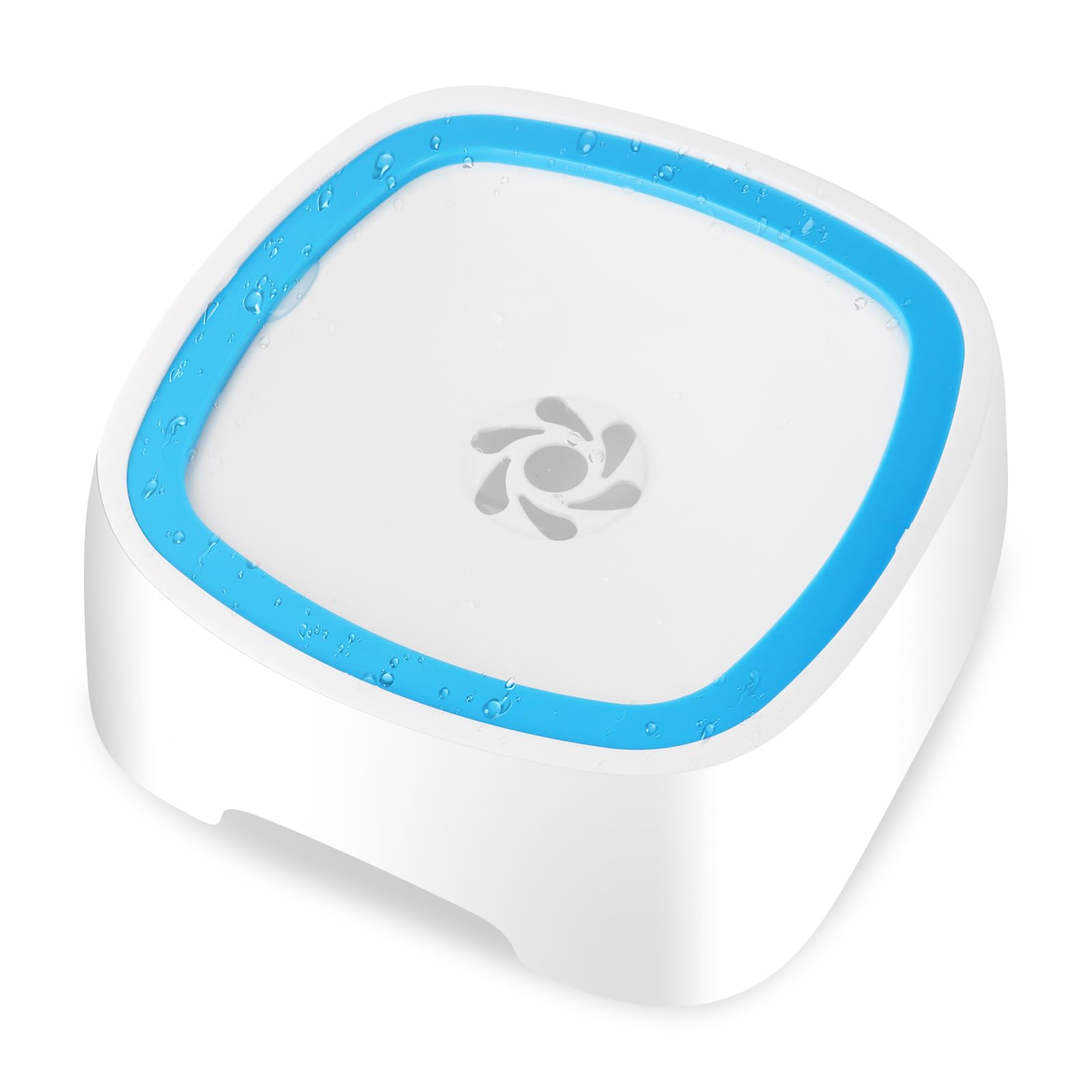 Ciotola Acqua Cane Antigoccia Qianyou 750ML - Portatile Con Base Antiscivolo, Disco Galleggiante E Design Rimovibile - Verde - Foto 10