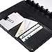 Staples? Arc Customizable Leather Notebook System, Black, 6-3/4