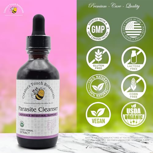 Creator'S Touch Botanicals Parasite Cleanse, Macerated Herb Tincture Wormwood thumb #1