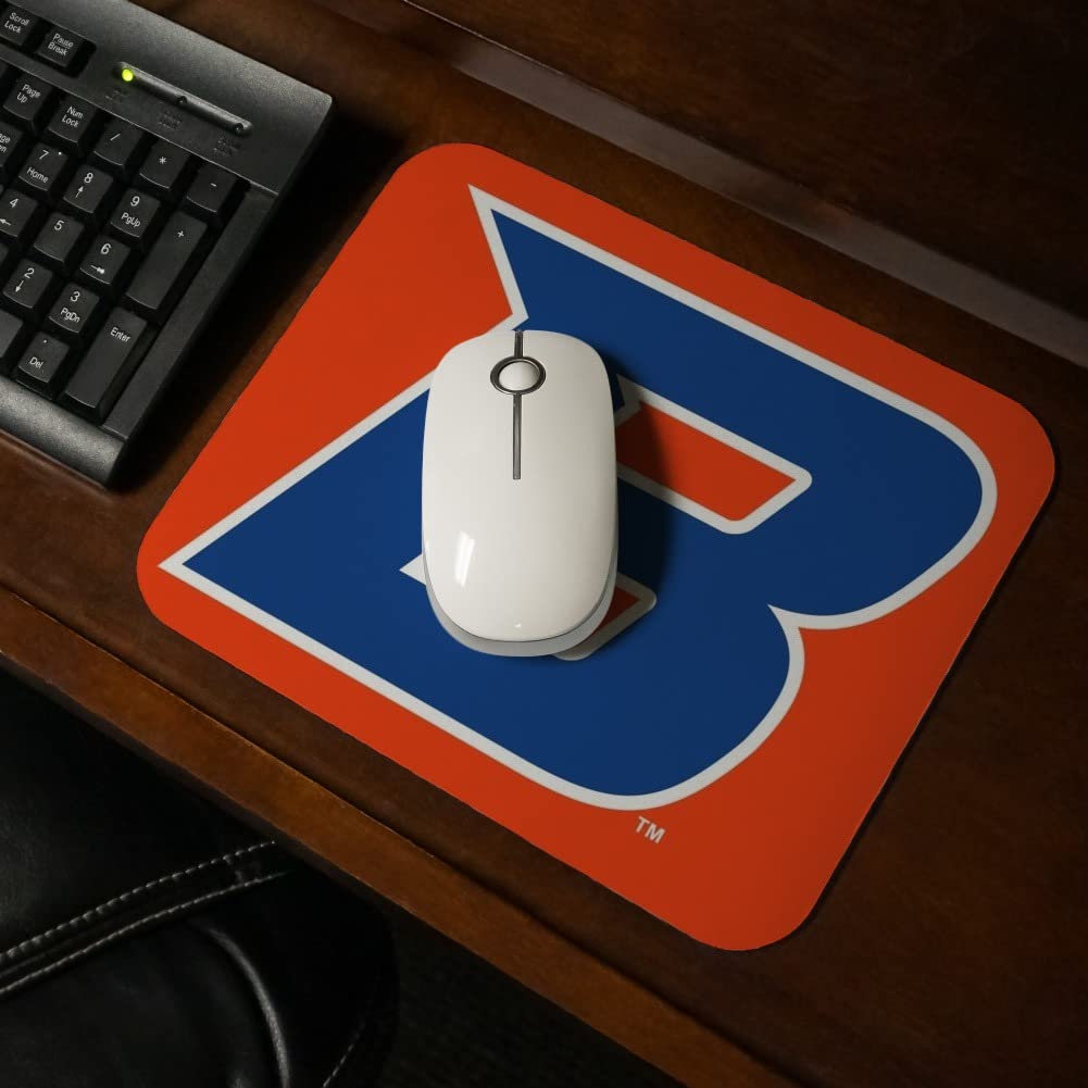 Boise State University Secondary Logo Low Profile Thin Mouse Pad Mousepad