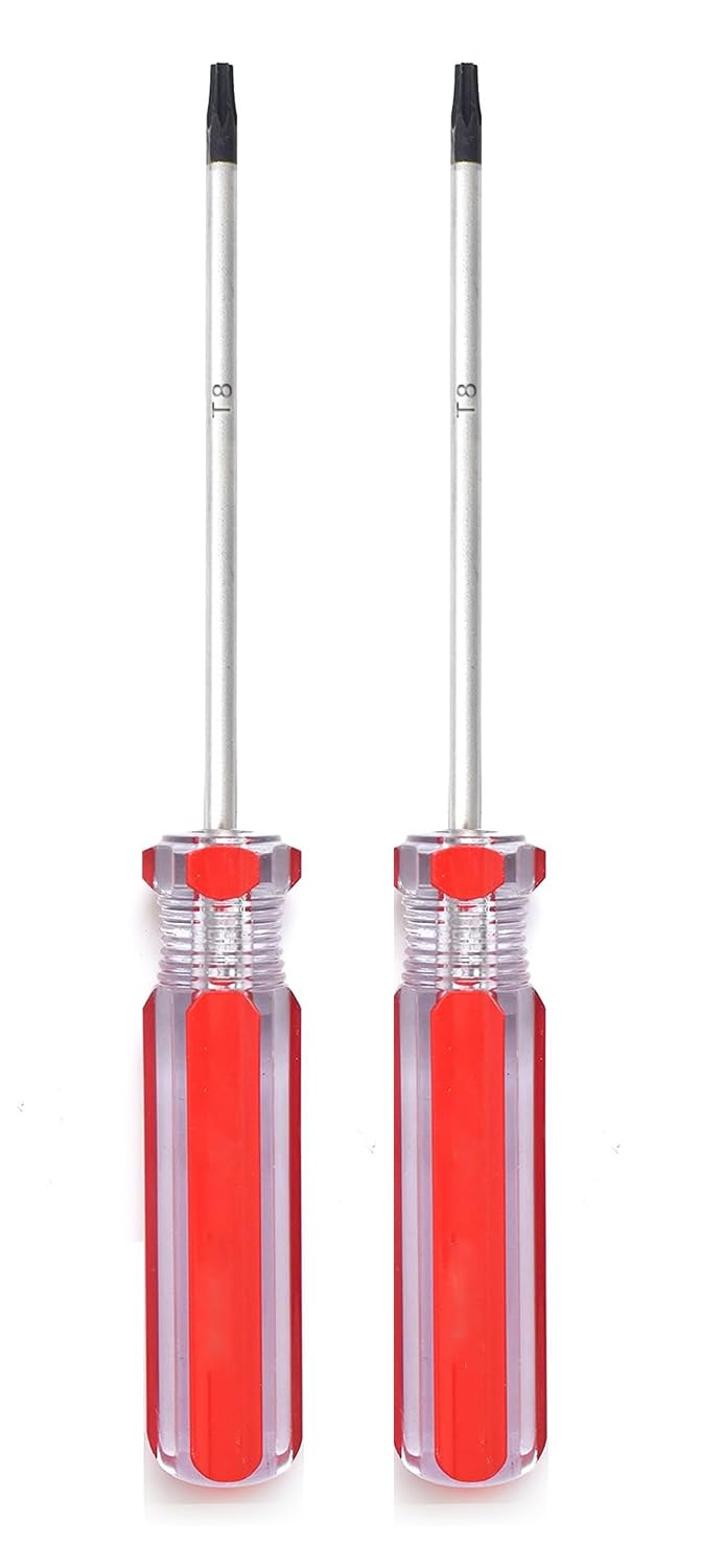 T8H Torx Screwdriver 2PCS Set, SKZIRI 2Pack T8 Torx Security