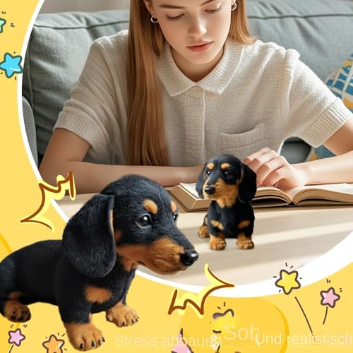 Der Hund Emotionale Heilung Auf Abruf, Hund Plüschtier Für Emotionale Unterstützung, Reliefs Dackel Kuscheltier, Dackel Stofftier PlüschtierEmotionale Heilung Auf Anfrage Für Kinder, Erwachsene