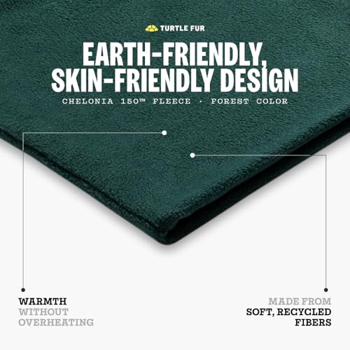 Image of Turtle Fur Double-Layer Neck Warmer - Ultra-Soft, Stretchy Chelonia 150 Fleece Neck Gaiter Made with 100% Recycled Polyester