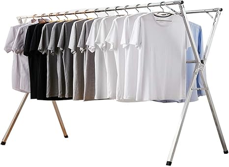 Amazon Co Jp 香和堂 物干し 室内 伸縮 折りたたみ 物干しスタンド タオルラック 伸縮 物干し竿 ステンレス製 コンパクト バスタオルハンガー 軽量 省スペース 洗濯用品 おしゃれ インテリア 新生活 引っ越し ホーム キッチン