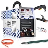 【SOUDAGE MMA – TECHNOLOGIE IGBT AVANCÉE】 Équipé de Hot Start pour un allumage facile, Arc Force pour un arc stable et Anti-Stick pour éviter le collage de l'électrode. La technologie IGBT garantit des performances fiables (130A) sur acier épais ou surfaces rouillées.