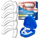 Set de 4 Férulas Anti-Ronquidos, Mejora la Del Sueño y Reutilizable