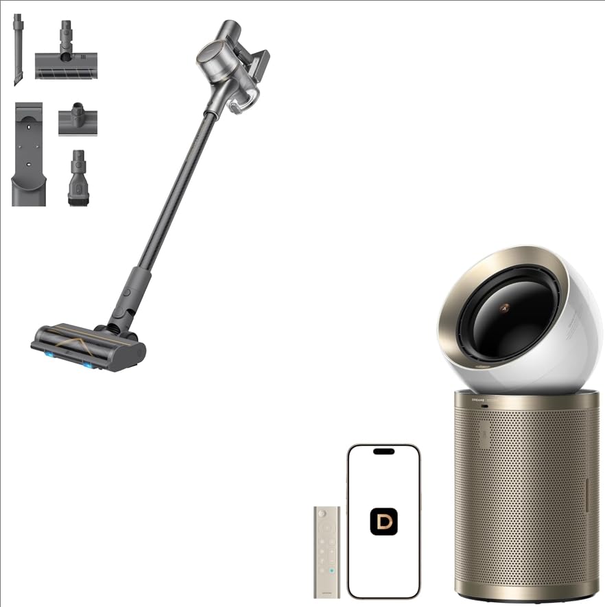 DREAME R20 Cordless Vacuum Cleaner Bundle Air Purifier PM20