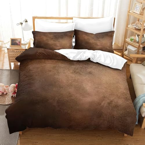 Housse de couette fermeture éclair facile à enfiler, lit double microfibre résistante - 3
