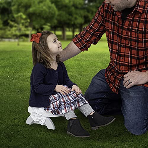 Summer My Travel Potty Deluxe - 2-In-1 Foldable Travel Potty For Toddlers Can Be Used As A Standalone Potty Or As A Potty Ring For Adult Toilet W/Integrated Handles, Includes 12 Disposable Waste Bags #TOP4