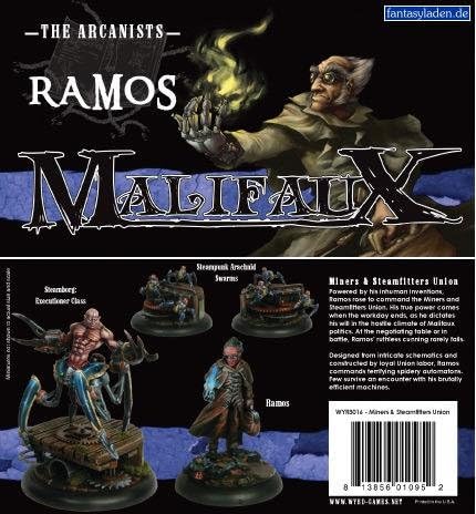Ramos Miners and Steamfitters Union Crew Box Set - Malifaux Arcanists by Wyrd Miniatures