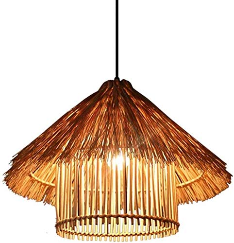 Suspension vigne bambou vintage pour éclairer chaleureusement la salle à manger