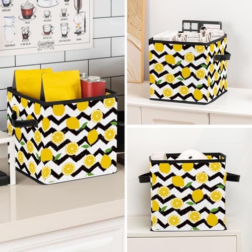Cube de rangement placard maison boîte tissu pliable - 8