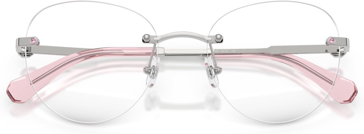 Swarovski womens Sk1021 Round Prescription Eyewear Frames