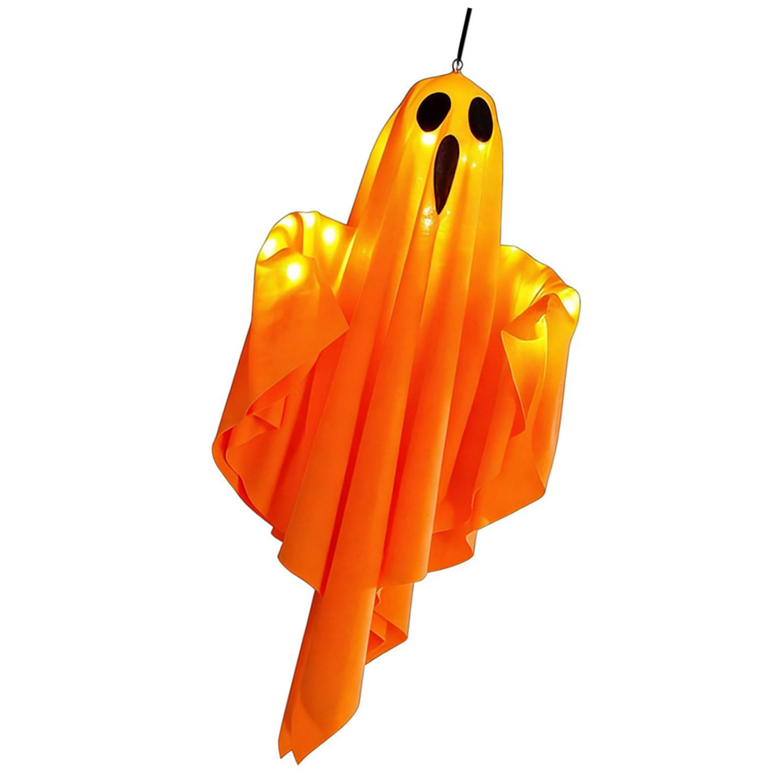 carotoe Halloween Party Decor Ornament, Polyester Fabric Seasonal Display with Cord for Porch Entryway and Doorway Styling Doorway Display Ceiling Corded Decor Fall
