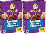 Annie's Gluten Free Cocoa and Vanilla Bunny Cookies, 6.75 oz (Pack of 2)