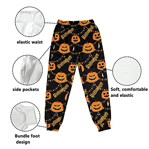 Showudesigns Sweatpants for Boys 4-15 Years Elastic Waist Pants4